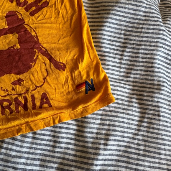 Aviator Nation Vibrant Orange Tee - Picture 3 of 4